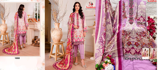 1088 Aasha Designer Pakistani Salwar Suits