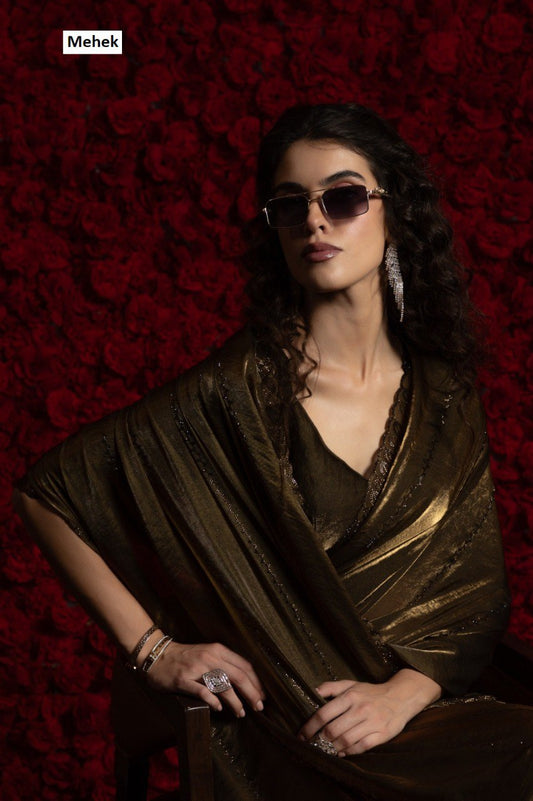 911B Mehek Satin Silk Sarees