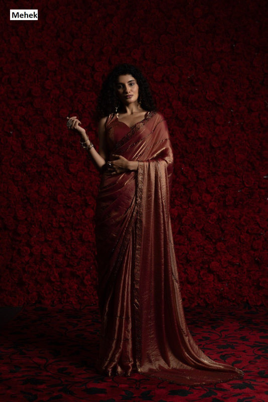 911C Mehek Satin Silk Sarees