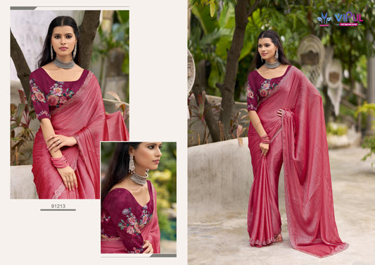 91213 Juhmar Vipul Chiffon Sarees