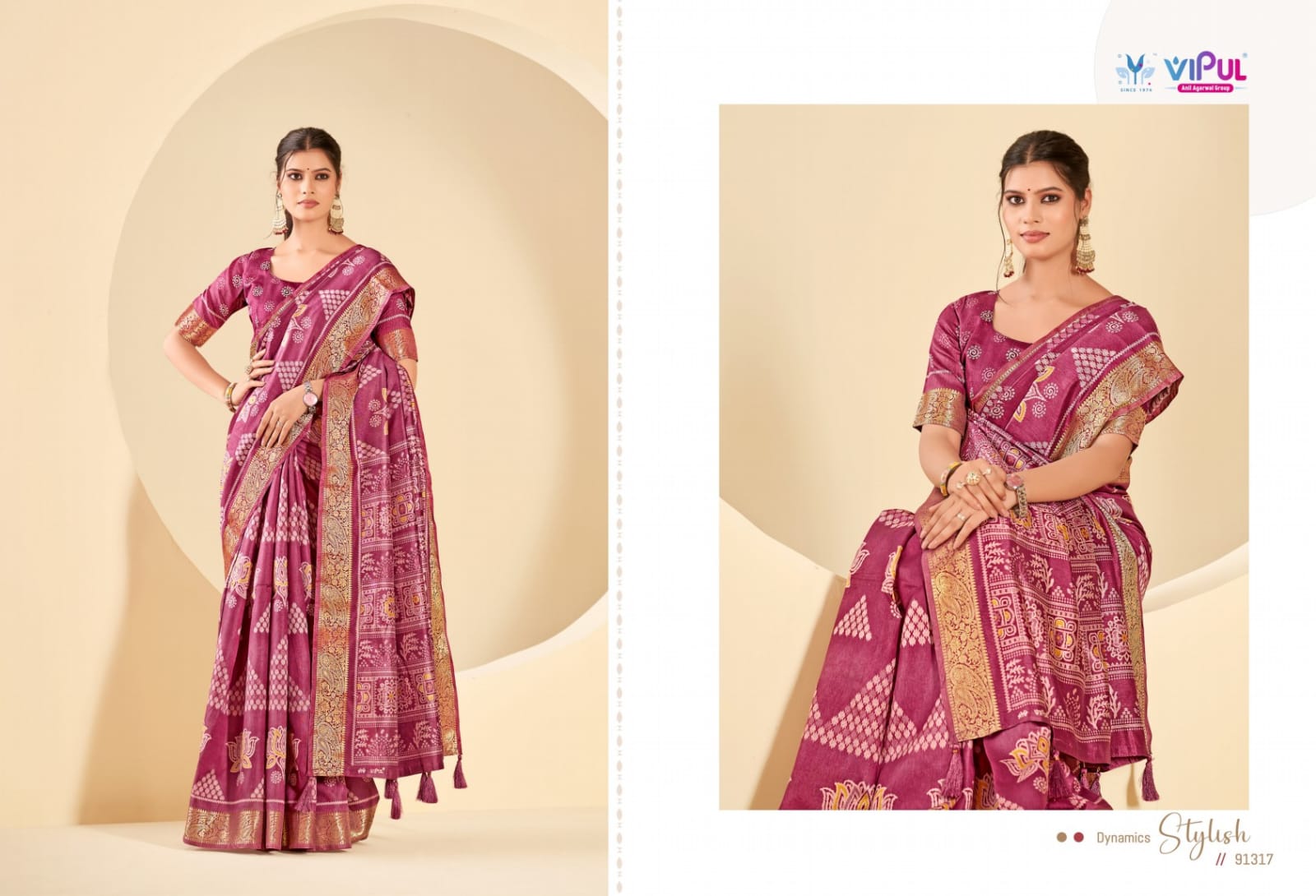 91317 Samira Vipul Silk Sarees