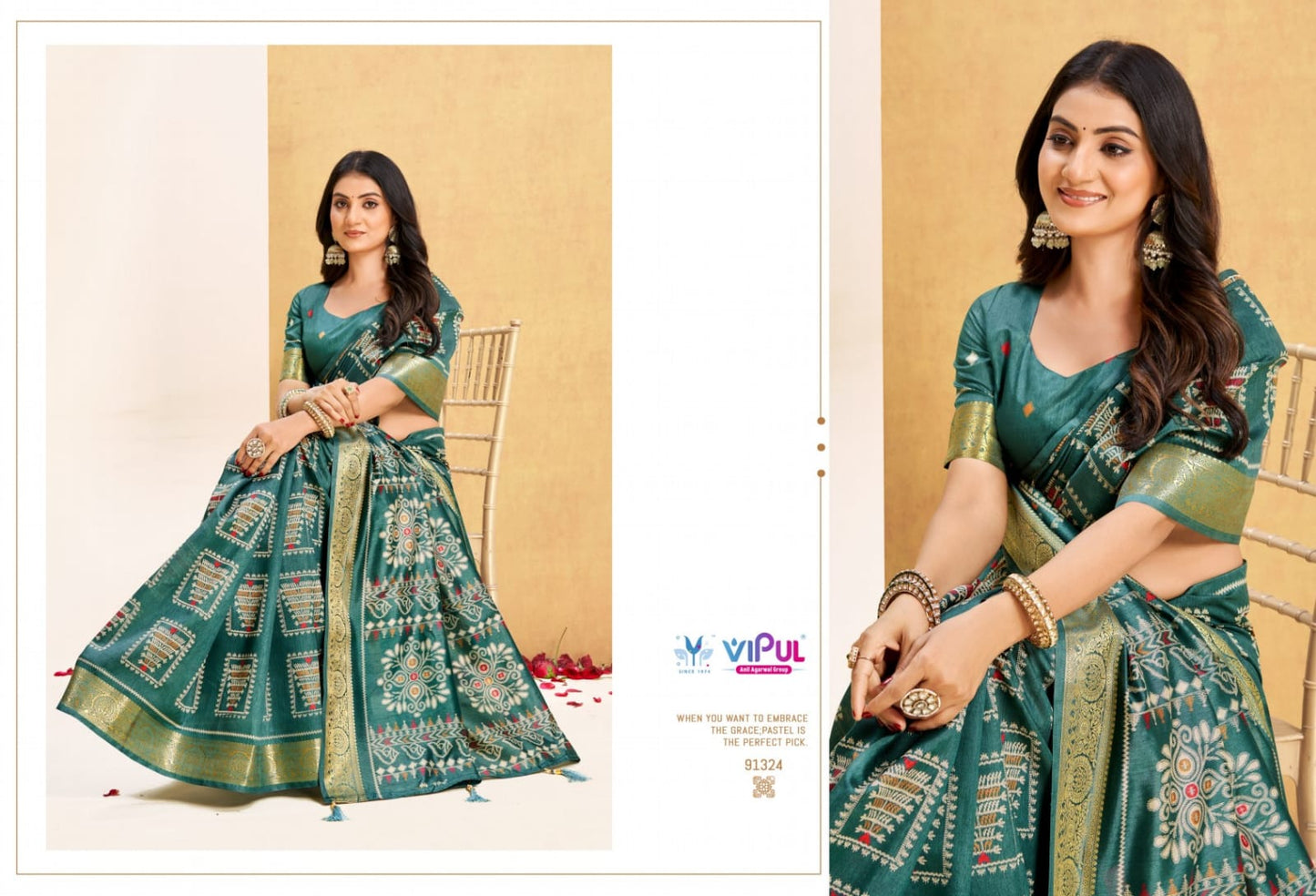 91324 Samira Vipul Silk Sarees