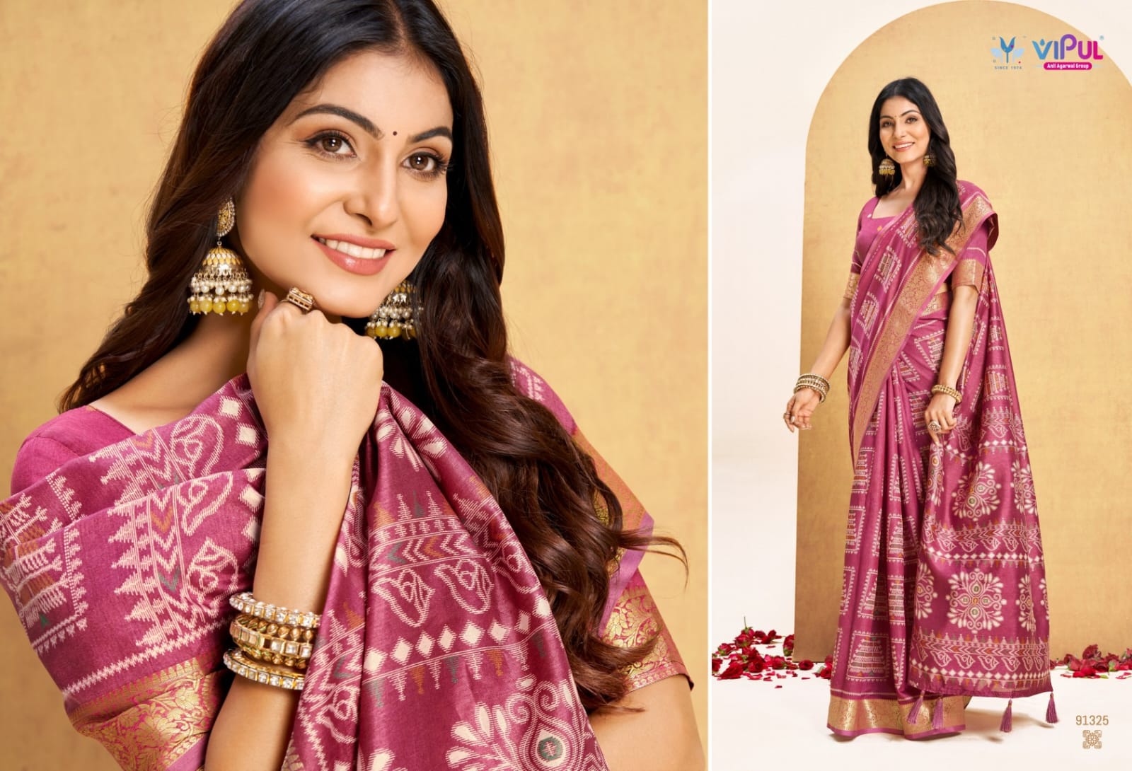 91325 Samira Vipul Silk Sarees