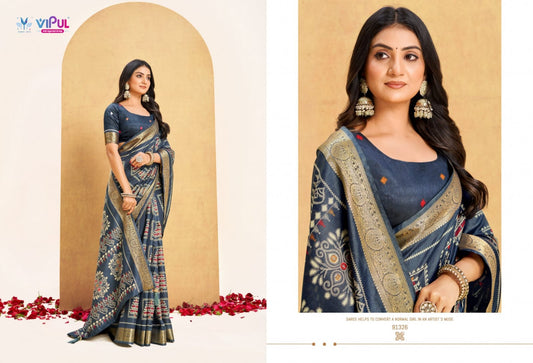 91326 Samira Vipul Silk Sarees
