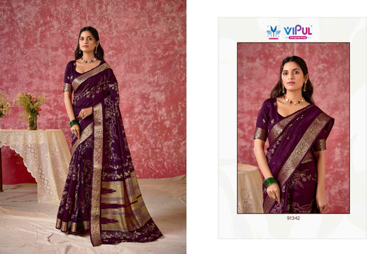 91342 Samira Vipul Silk Sarees