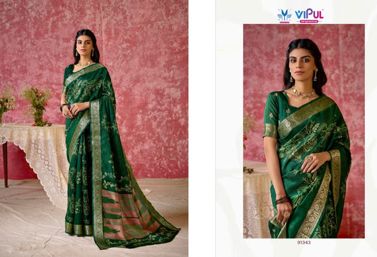 91343 Samira Vipul Silk Sarees