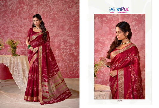 91345 Samira Vipul Silk Sarees