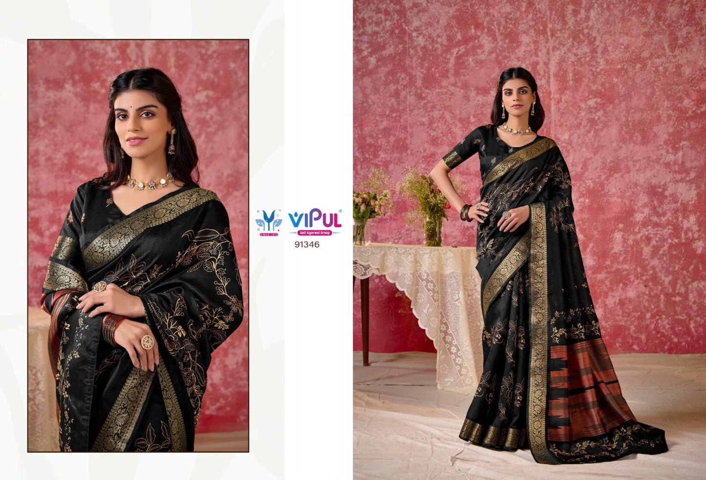 91346 Samira Vipul Silk Sarees