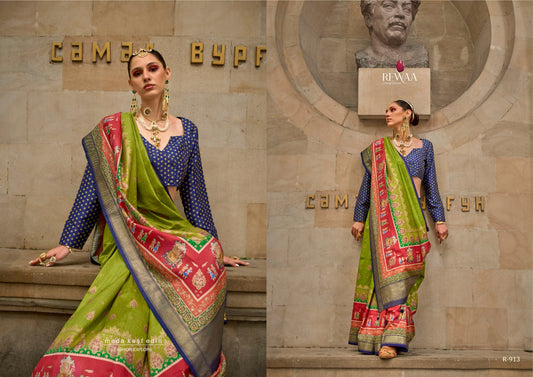 913 Rome Rewaa Viscose Silk Sarees