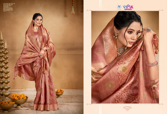 91568 Angora 915G Vipul Soft Silk Sarees