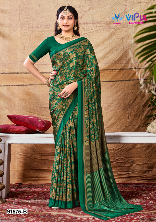 91575-B Vipul Creap Sarees
