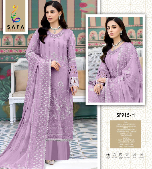 915H Safa Creation Diamond Pakistani Salwar Suits