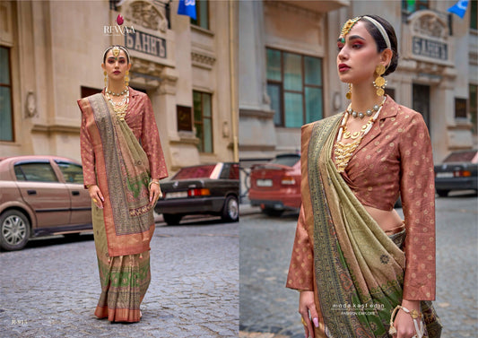 915 Rome Rewaa Viscose Silk Sarees
