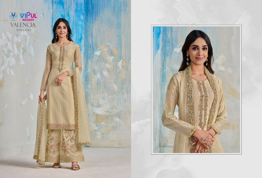 5181 Valencia Vipul Unstitched Suits