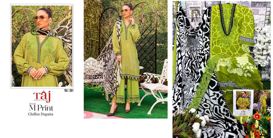 201 Taj Creations Pakistani Salwar Suits