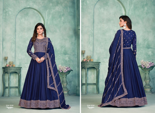 10183 Vol 18 Anjubaa Unstitched Suits