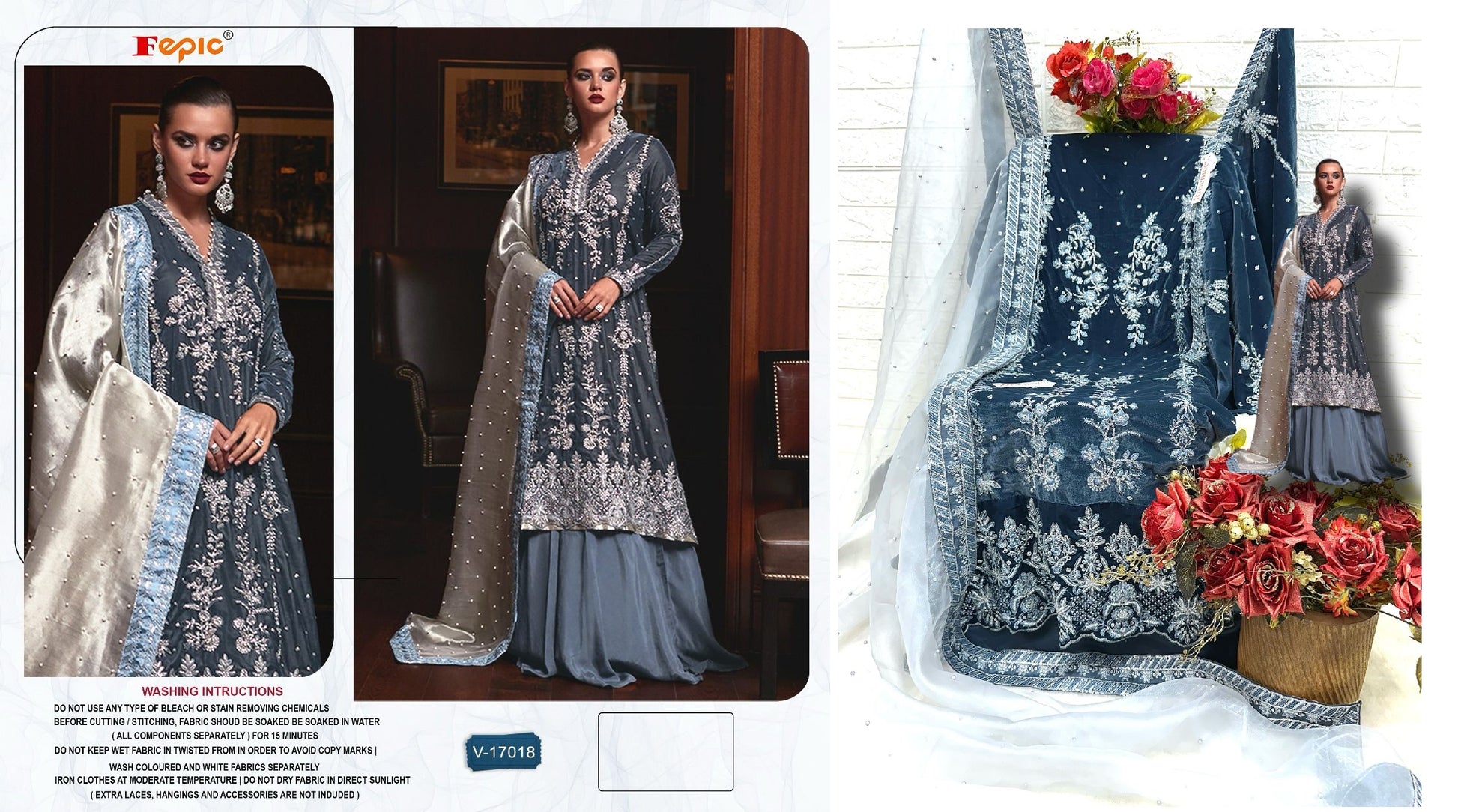 17018 Fepic Pakistani Salwar Suits