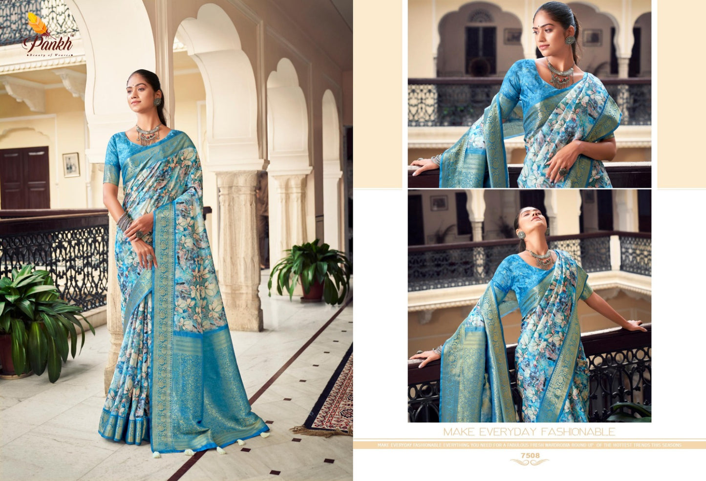 7508 Mahak Pankh Sarees