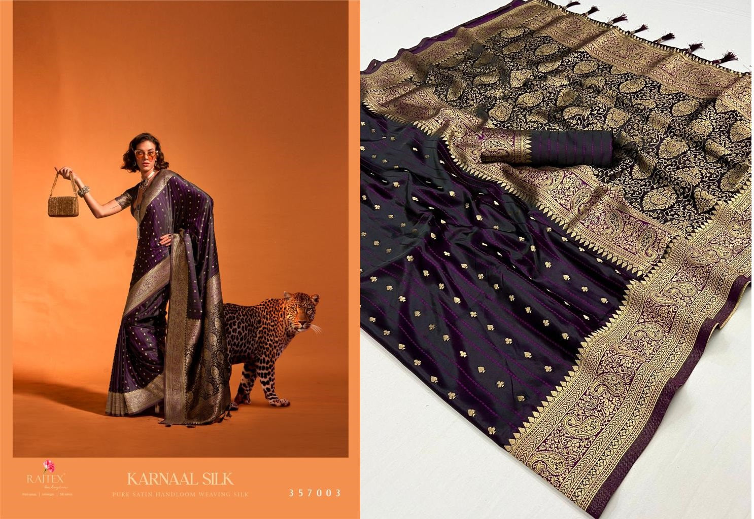 357003 Karnaal Rajtex Sarees