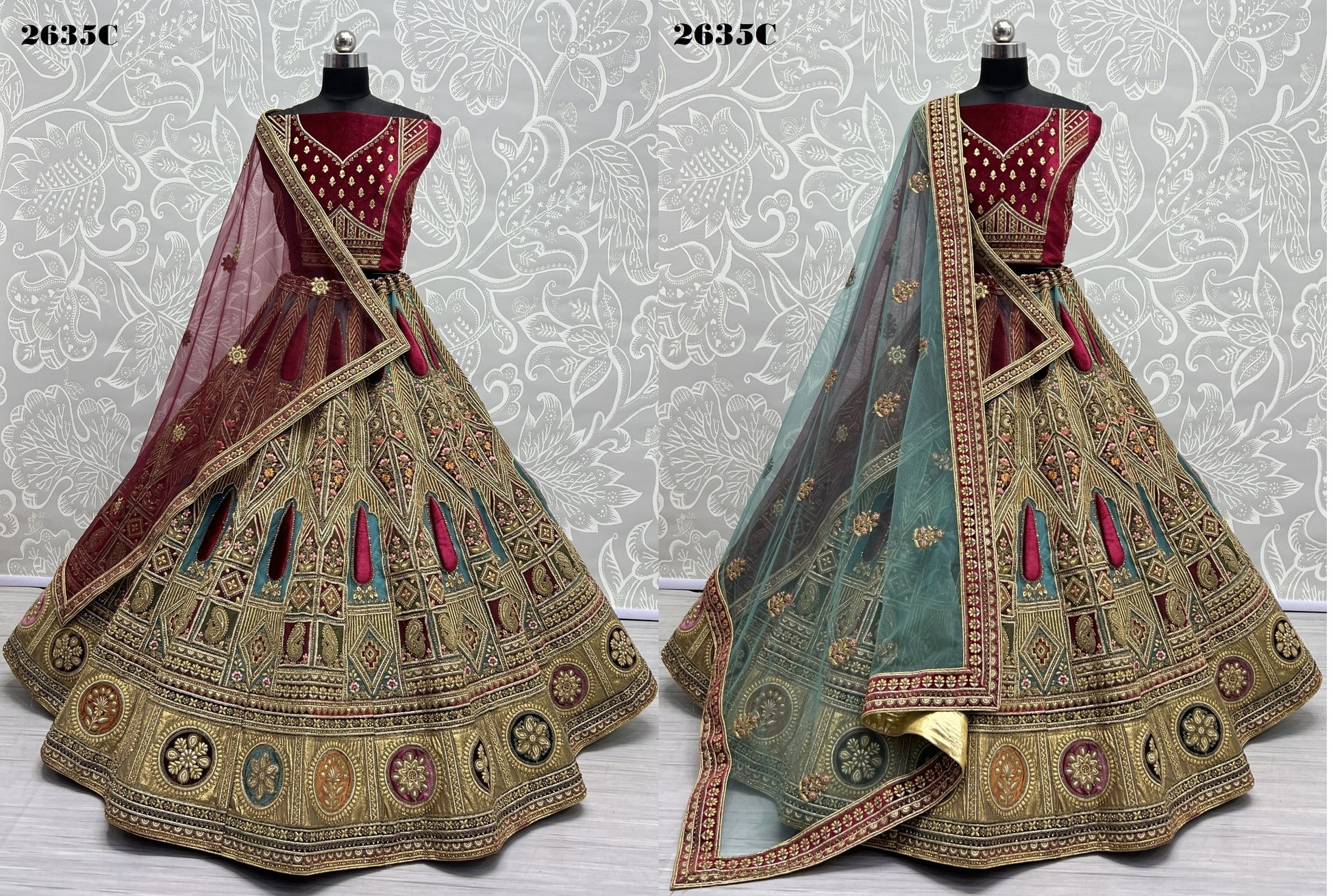 2635C Anjani Art Lehenga Choli