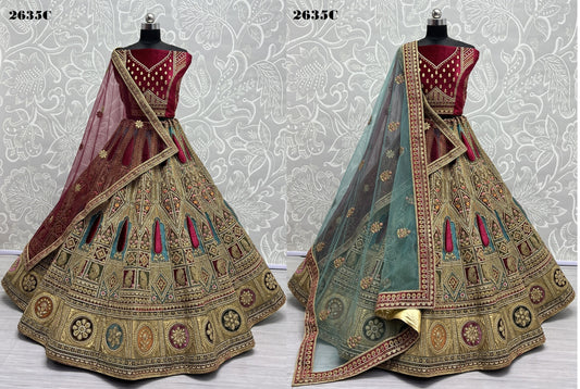 2635C Anjani Art Lehenga Choli
