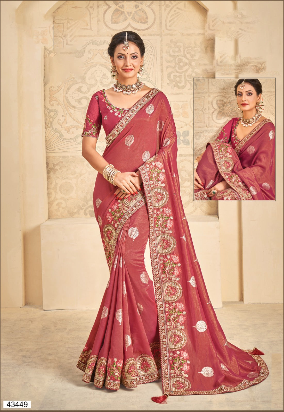 43449 Helisha Mahotsav Sarees