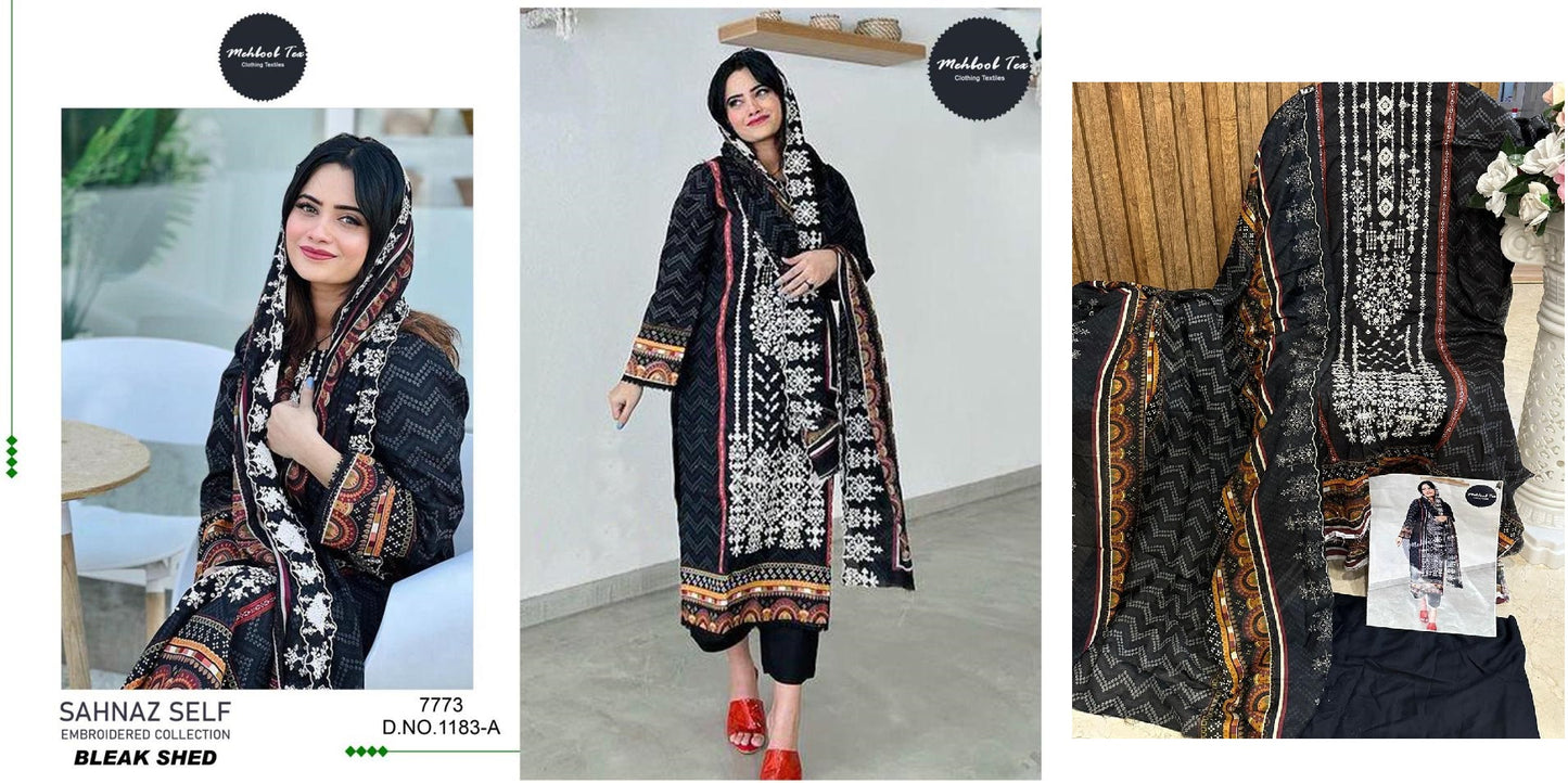 1183A Mehboob Tex Pakistani Salwar Suits