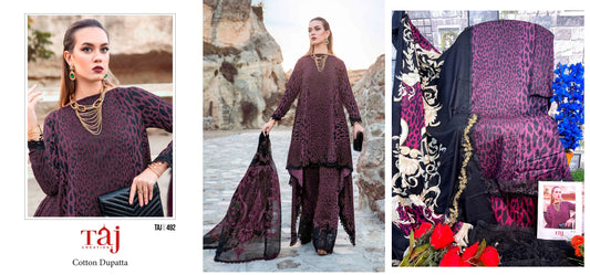492 Taj Creations Pakistani Salwar Suits