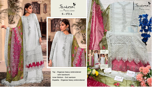 172A Serine Pakistani Salwar Suits