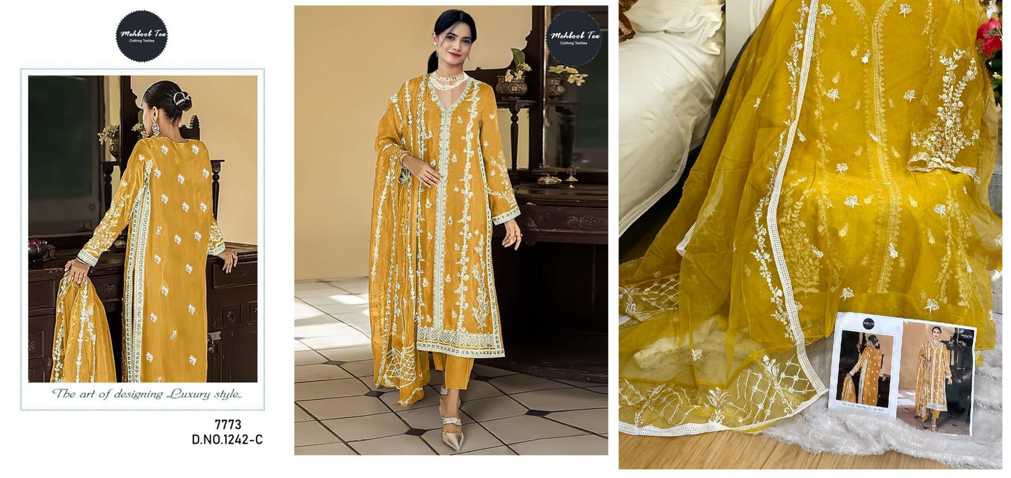 1242C Mehboob Tex Pakistani Salwar Suits