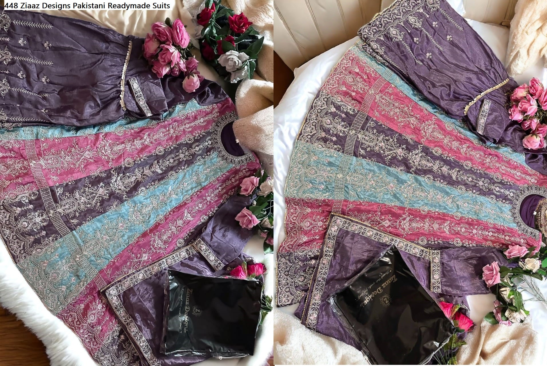 448 Ziaaz Designs Pakistani Readymade Suits