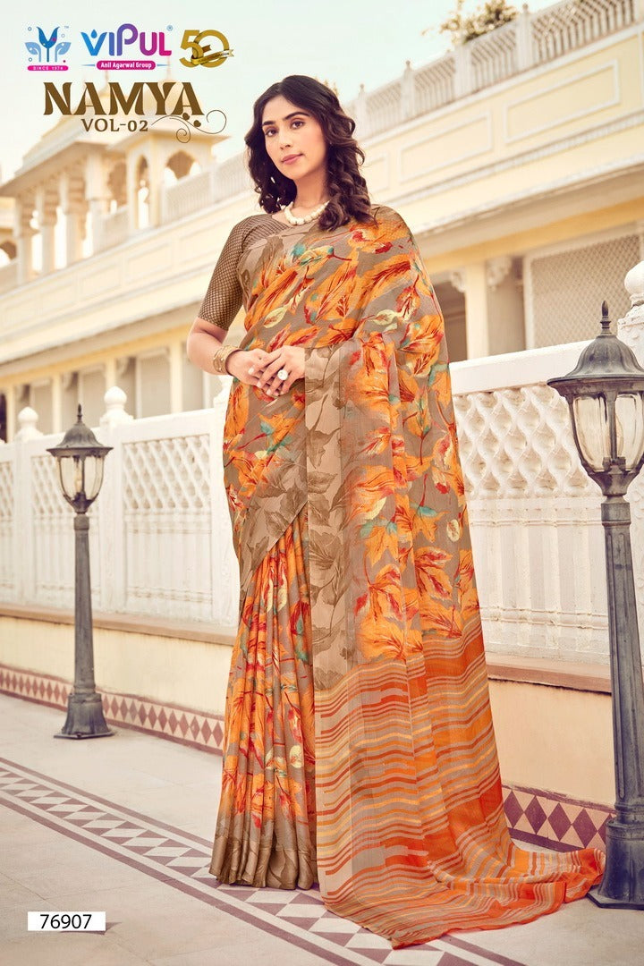 76907 Namya Vol 2 Vipul Sarees
