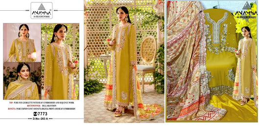 263A Anamsa Pakistani Salwar Suits