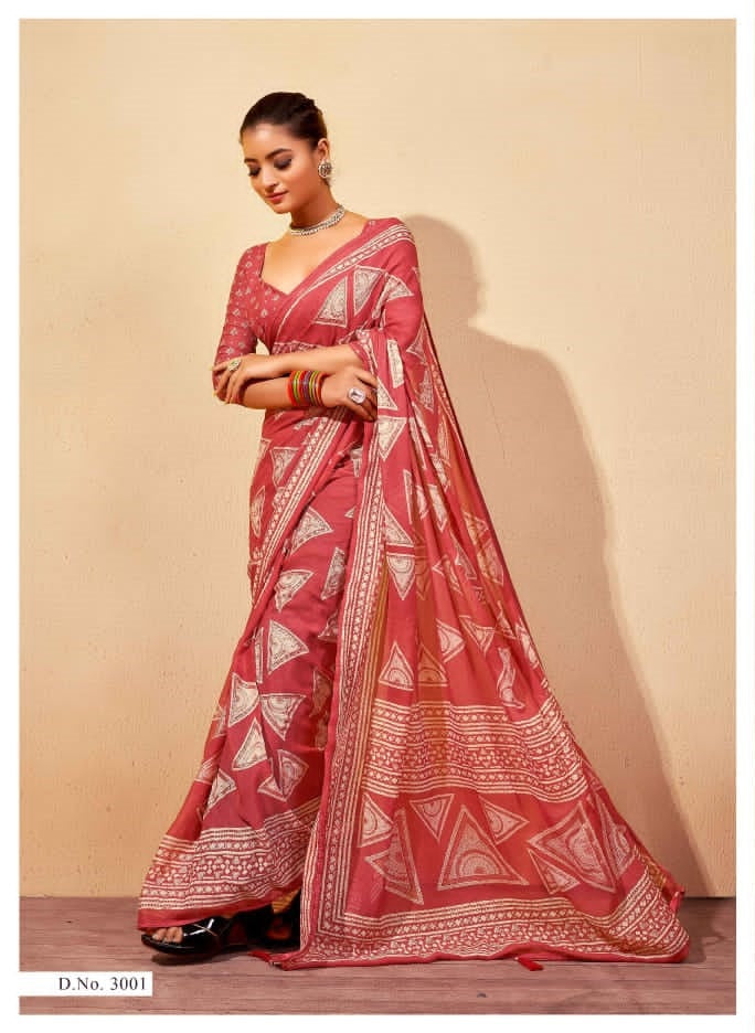 3001 Amrita Vol 3 Mahamani Creation Sarees