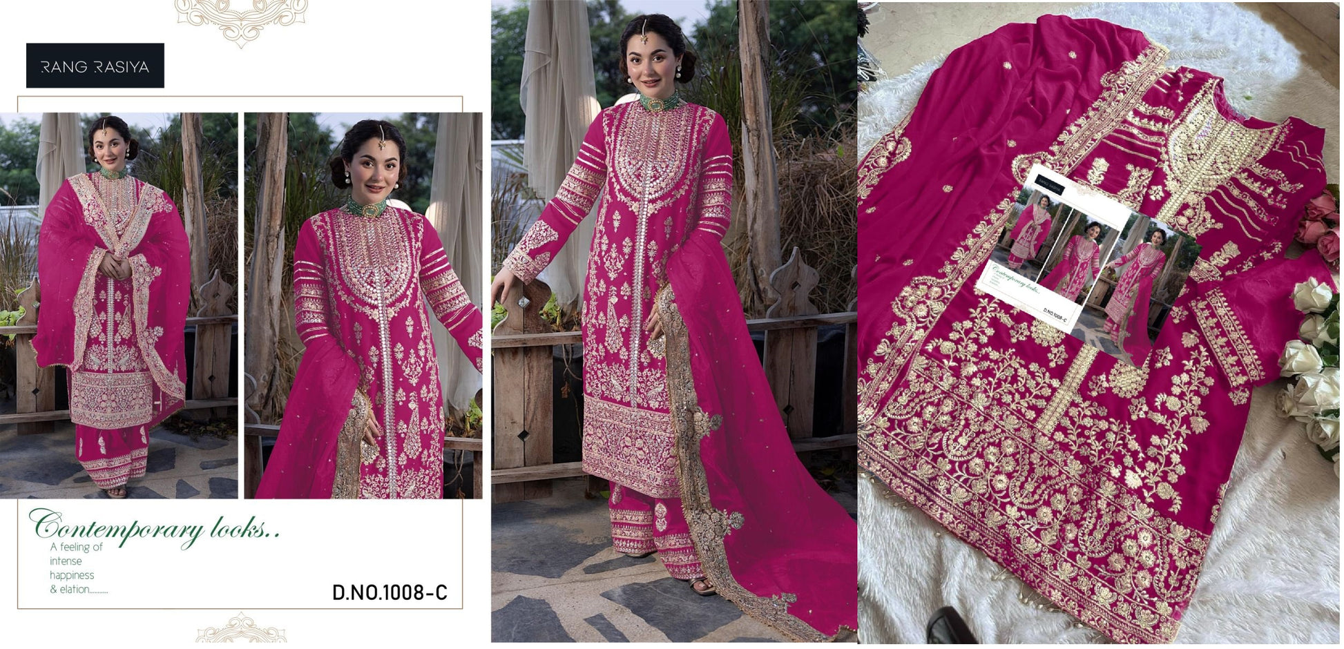 1008C Rang Rasiya Pakistani Salwar Suits