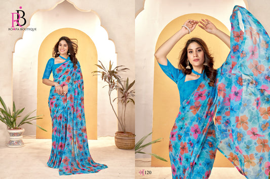 120 Zeeya Radhika Vol 5 Roopa Boutique Sarees