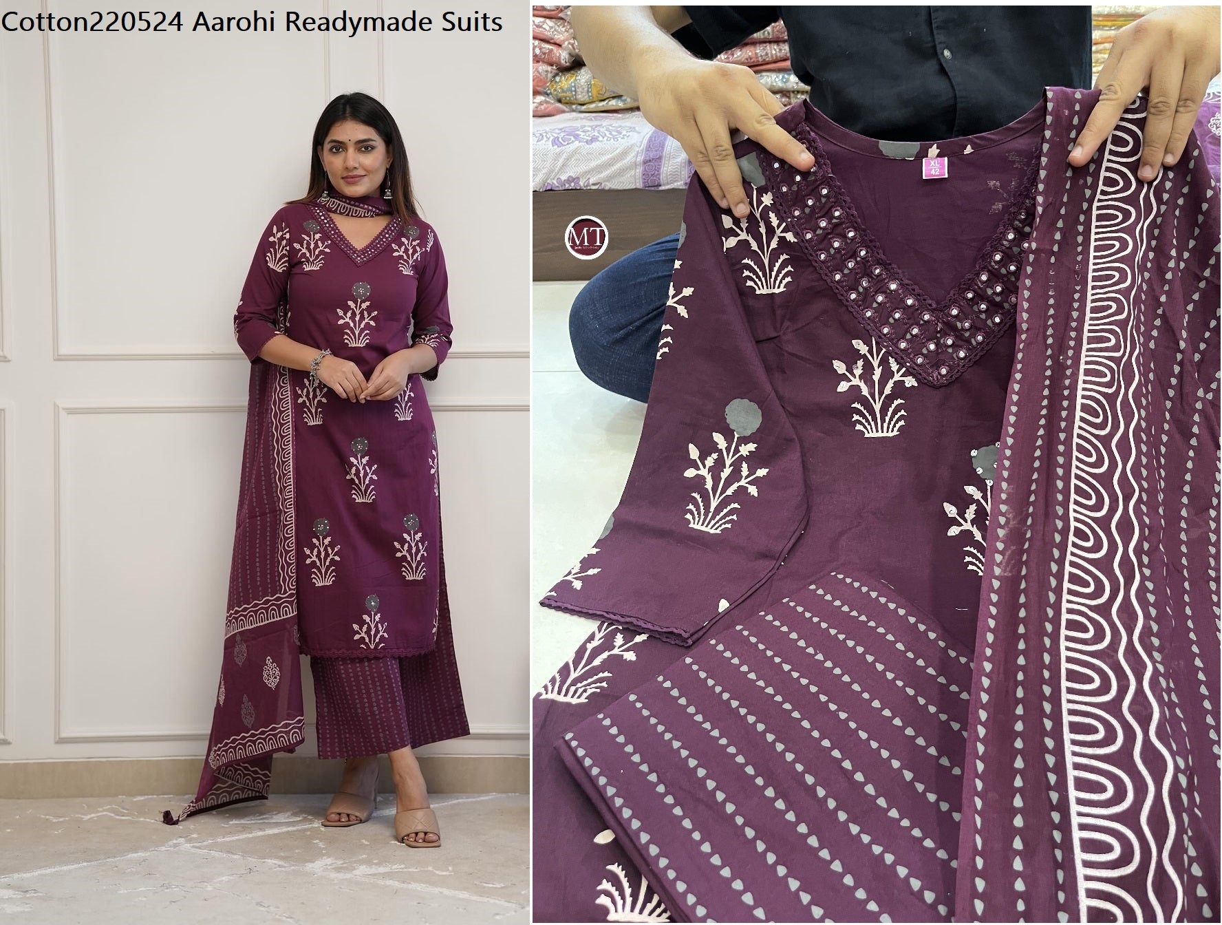 Cotton220524 Aarohi Readymade Suits