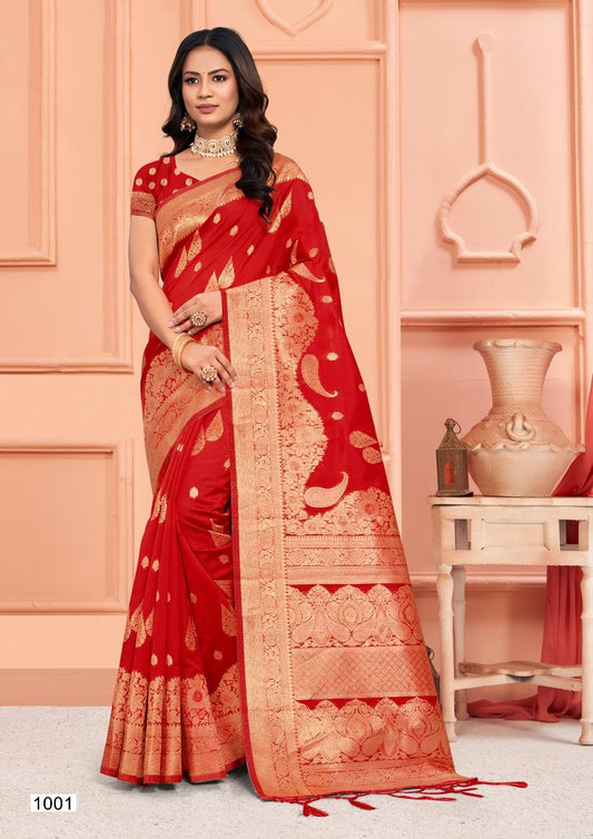 1001 Plazzo Silk Vol 6 Bunawat Sarees