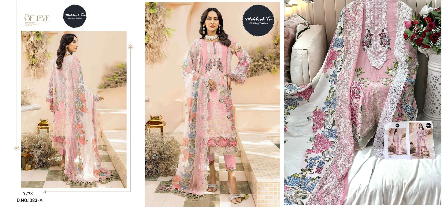 1383A Mehboob Tex Pakistani Salwar Suits