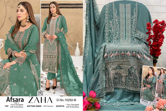 10292B Afsara Vol 2 Zaha Pakistani Salwar Suits