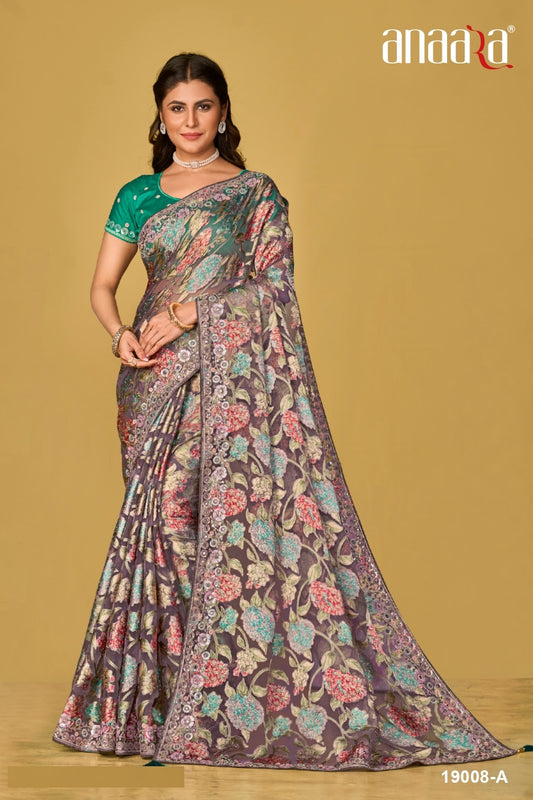 19008A Anaara Tathastu Sarees