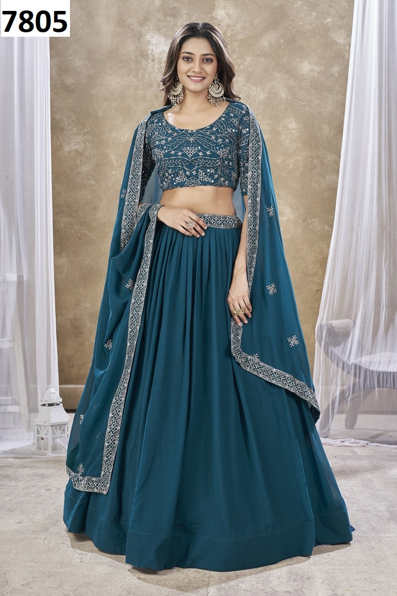 7805 Riwayat Aahvan Designs Lehenga Choli