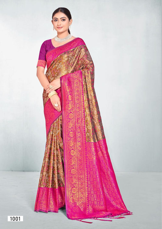 1001 Cadbury Silk Vol 9 Bunawat Sarees