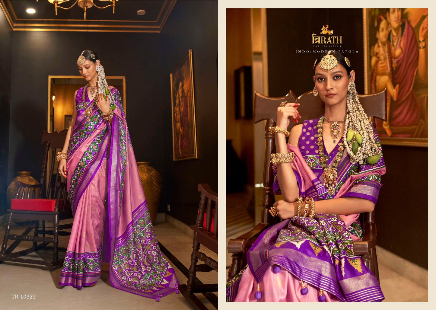 10322 Tuslivan Trirath Sarees