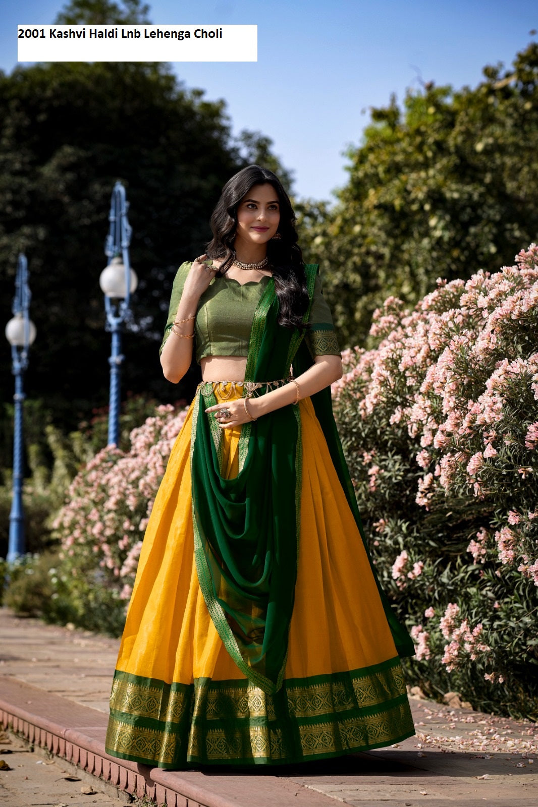 2001 Kashvi Haldi Lnb Lehenga Choli
