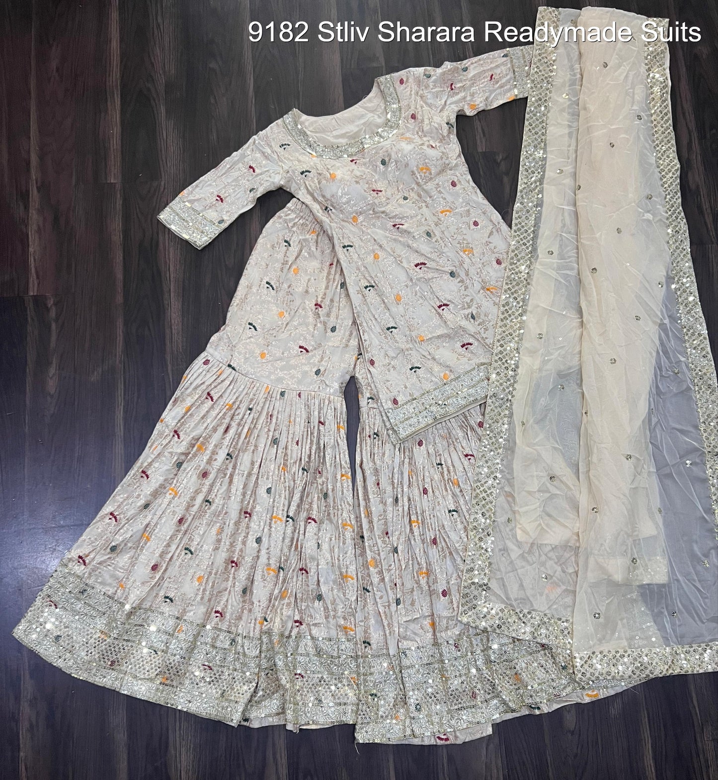 9182 Stliv Sharara Readymade Suits