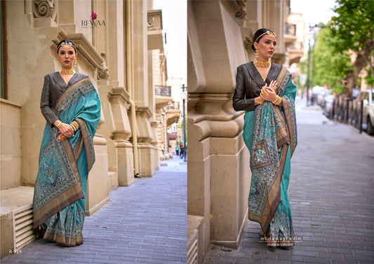 919 Rome Rewaa Viscose Silk Sarees