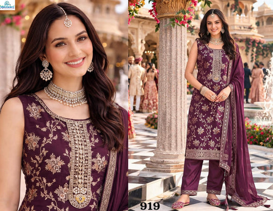 919 Surili Mrudangi Pure Viscose Readymade Suits