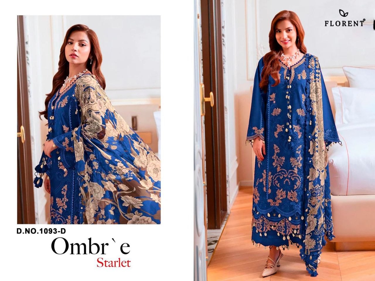 1093-D Florant Pakistani Salwar Suit