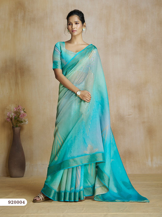 920004 Watermelon Silk Rajpath Digital Print Sarees